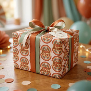 Gute Vibes Geschenkpapier