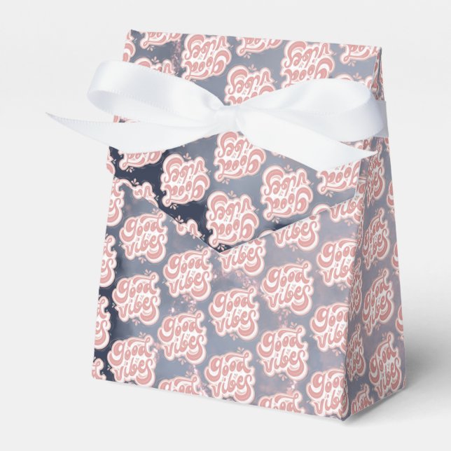 Gute Vibes Geschenkschachtel (Vorderseite)