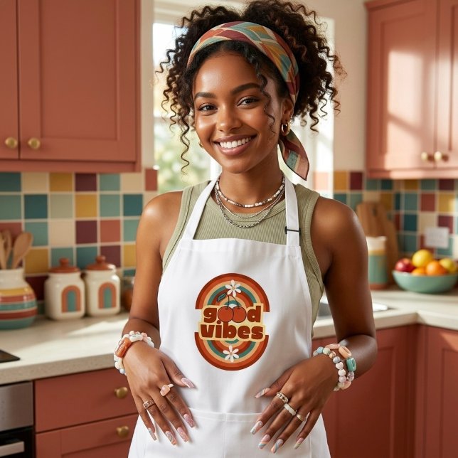 Gute Vibes Lange Schürze (Von Creator hochgeladen)
