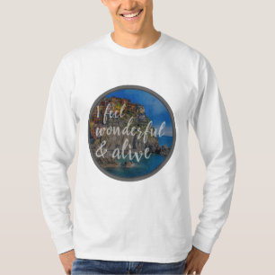 gute Vibes motivierend Erfolgsquoten T-Shirt