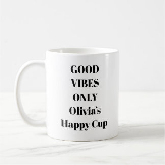 Gute Vibes nur positive Energie Tasse