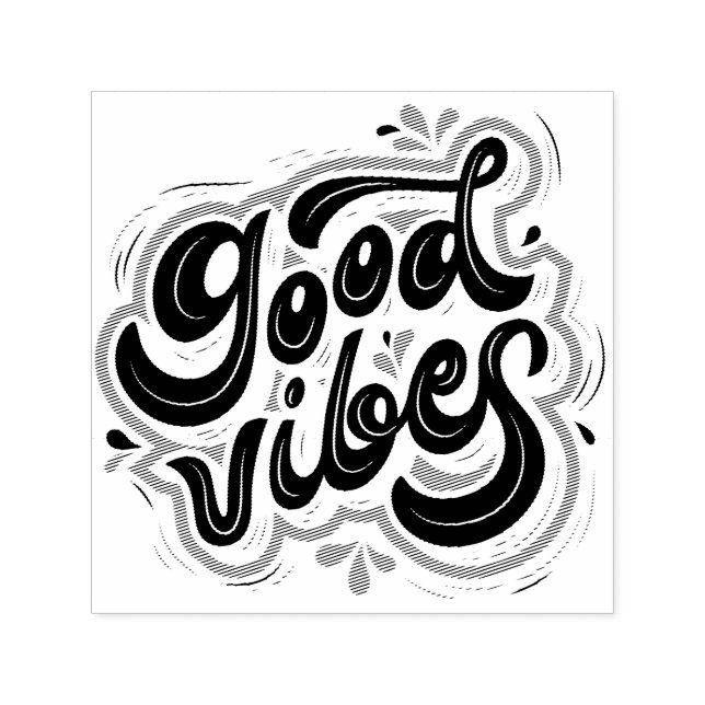Gute Vibes Permastempel (Design)
