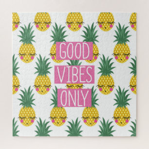 Gute Vibes Pineapples Sommermuster