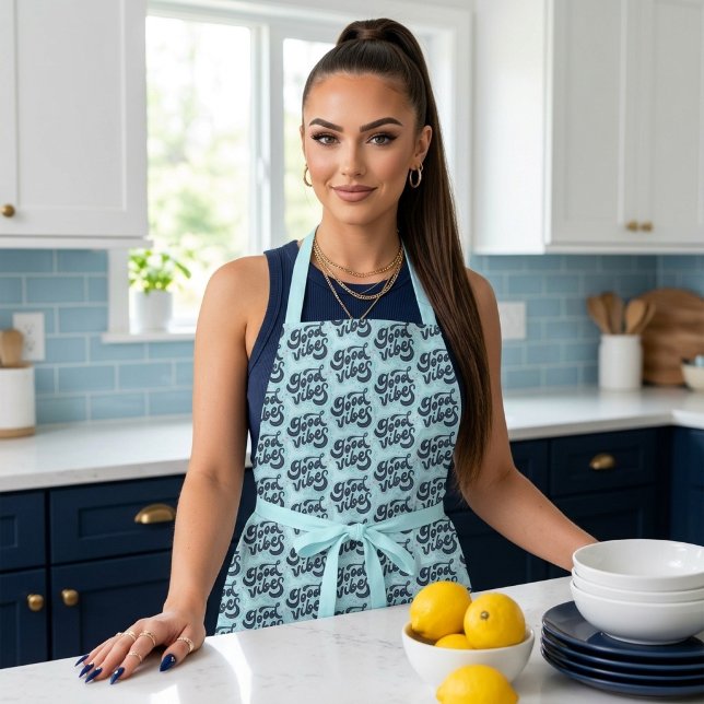 Gute Vibes Schürze (Von Creator hochgeladen)
