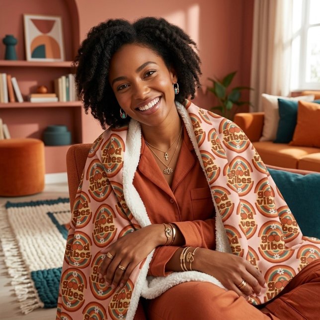 Gute Vibes Sherpadecke (Von Creator hochgeladen)