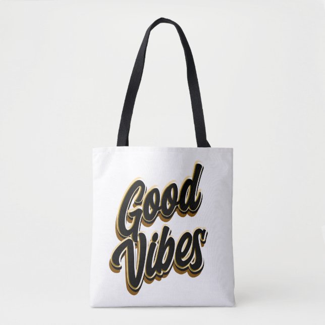 Gute Vibes Tasche (Vorderseite)