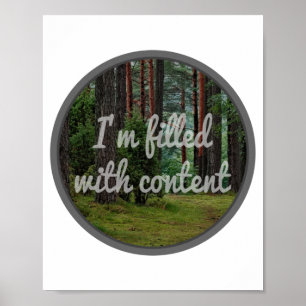 gute vibes zitiert über das Leben als Inspiration Poster