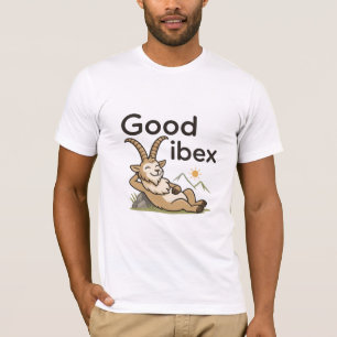 Gute Vibex Lustiges Ibex Wortspiel T-Shirt   Minim