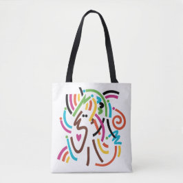 Gute Vibrationen Moderne Abstrakte Totbeutel Tasche