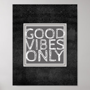 Gute Visionen nur Zitat Poster Wand Kunst