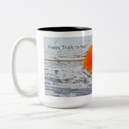 Gute Wege zu Ihnen Zweifarbige Tasse