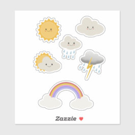 Gute Wetterbilder Aufkleber