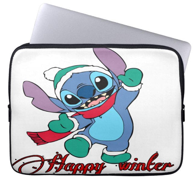 Gute Wintersaison Laptopschutzhülle (Vorderseite)