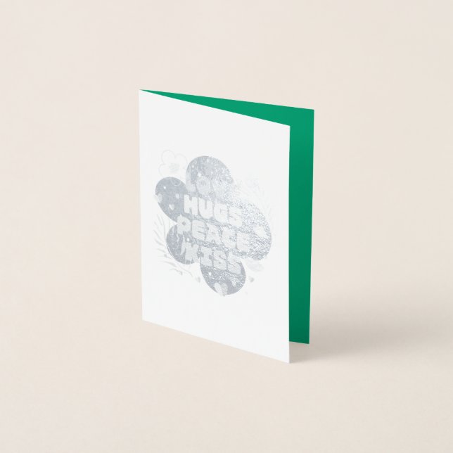 Gute Wünsche. Folienkarte (Vorderseite)