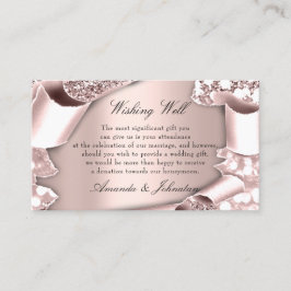 Gute Wünsche für Hochzeiten Einladung Rose Gerahmt