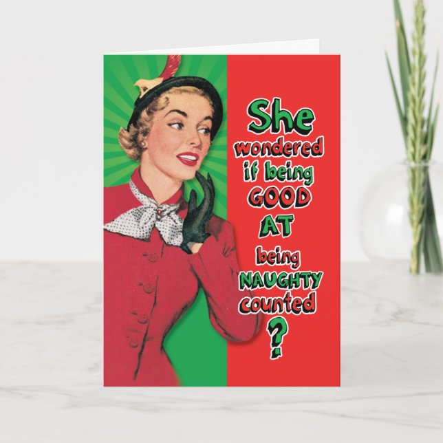 Gute Zählkarte sein Feiertagskarte (Vorderseite)