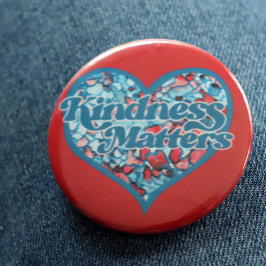Güte zählt Herz Button