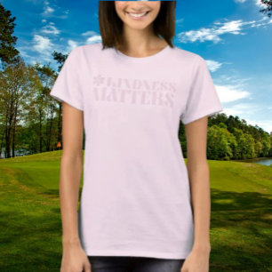 Güte zählt T - Shirt - mit Blume Design