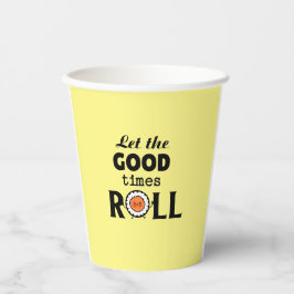 Gute Zeiten, kawaii Sushi rollen Pappbecher