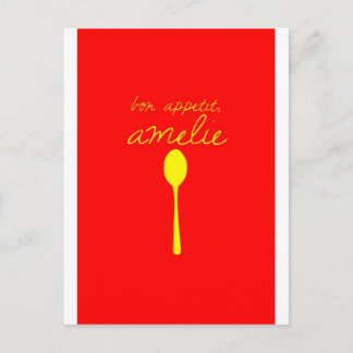 Guten Appetit, Amelie Postkarte
