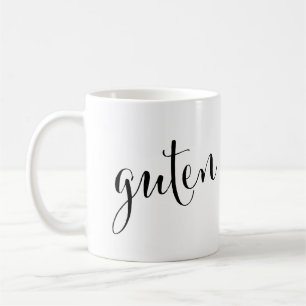 guten la tasse d'Allemand bonjour de morgen