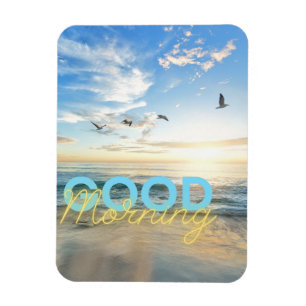 Guten Morgen blauer Himmel Magnet