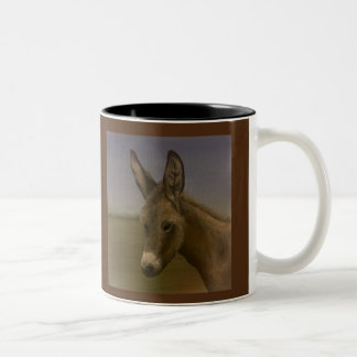 Guten Morgen Esel Zweifarbige Tasse