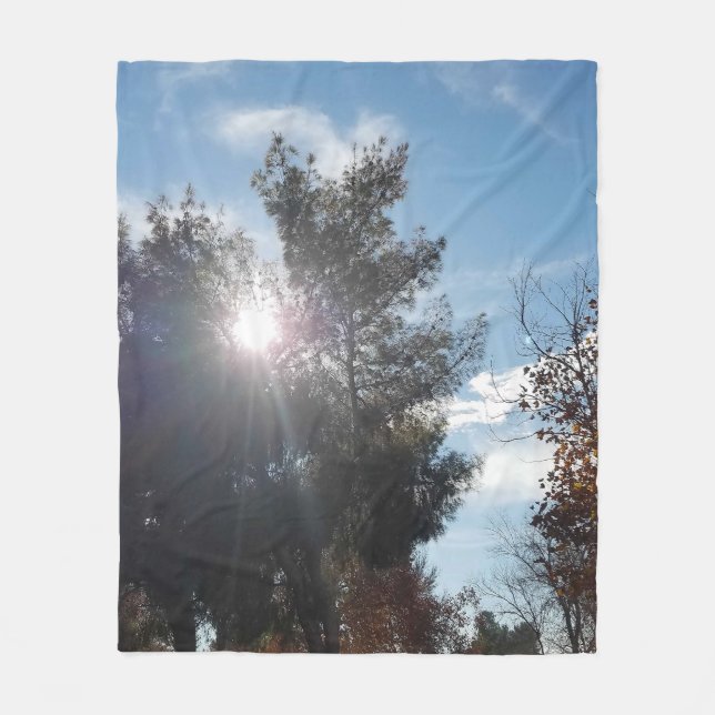 Guten Morgen Fleecedecke (Vorderseite)