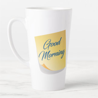 Guten Morgen Gelbe Note Kaffee Tasse