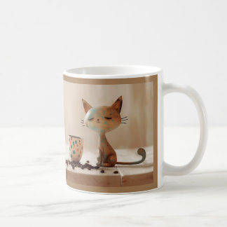 Guten Morgen Kaffee Chat Kaffeetasse