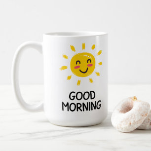 Guten Morgen Kaffee Tasse 15oz