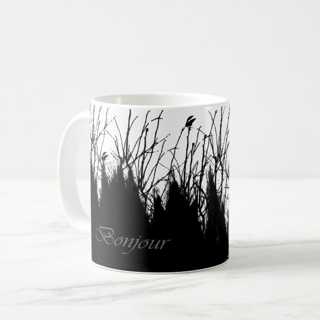 Guten Morgen Kaffeetasse (Vorderseite Links)
