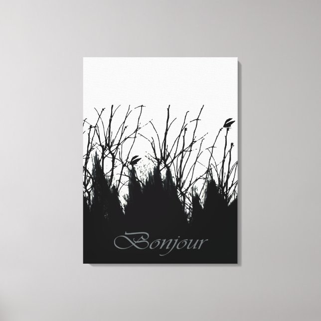 Guten Morgen Leinwanddruck (Vorderseite)