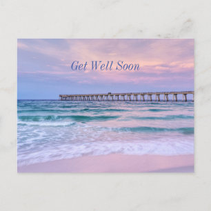 Guten Morgen Navarre Beach Pier Gute Besserung Postkarte