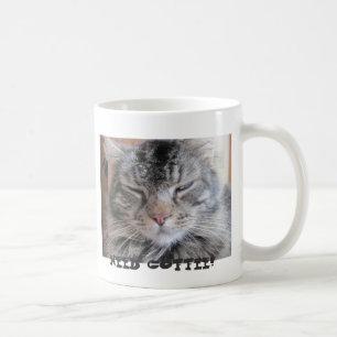 Guten Morgen? Nicht für mürrischen Engel Kaffeetasse