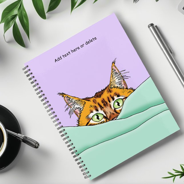 Guten Morgen Orange Cat Funny Planer (Von Creator hochgeladen)
