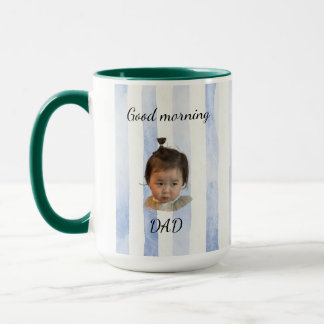 Guten Morgen Papa Individuelle Fototasse Neues Vat Tasse