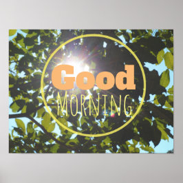 Guten Morgen Poster