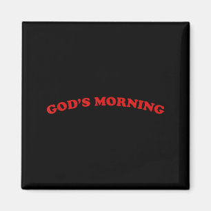 Guten Morgen religiöser Gott Magnet