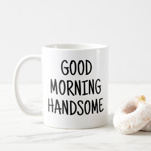 Guten Morgen schön Kaffeetasse