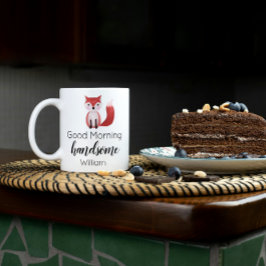 Guten Morgen schöner Valentinstag Kaffeetasse