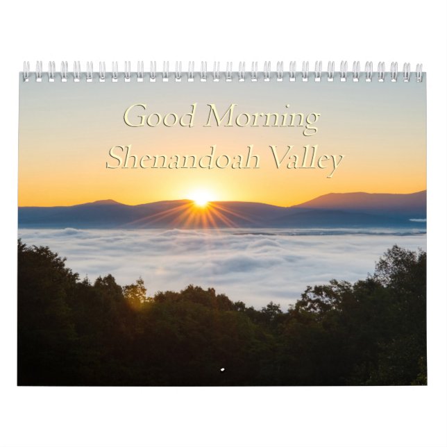 Guten Morgen Shenandoah-Tal-Kalender Kalender (Titelbild)