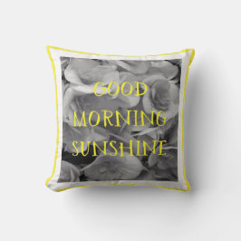 Guten Morgen Sonnenschein 16"X16" Kissen