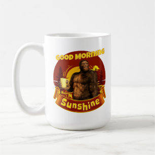 Guten Morgen Sonnenschein Bigfoot Kaffee Humor Kun Kaffeetasse
