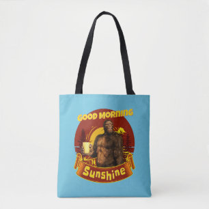 Guten Morgen Sonnenschein Funny Bigfoot Kaffee Tasche