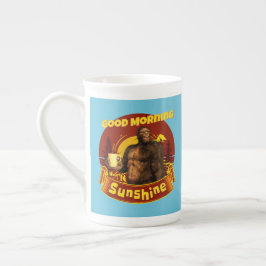 Guten Morgen Sonnenschein Funny Bigfoot Prozellantasse