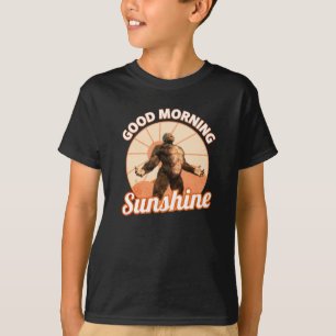 Guten Morgen Sonnenschein Funny Bigfoot T-Shirt