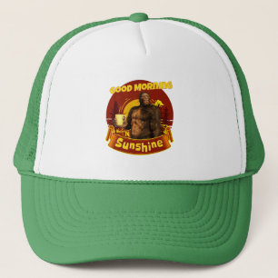 Guten Morgen Sonnenschein Funny Bigfoot Truckerkappe