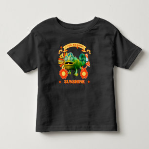 Guten Morgen Sonnenschein Lustiger Chamäleon Kleinkind T-shirt
