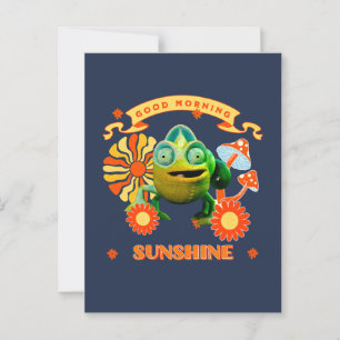 Guten Morgen Sonnenschein Lustiger Chamäleon Postkarte